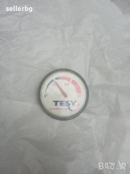 Термометър за бойлер Теси - кръгъл, снимка 1