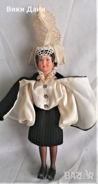 Франция кукла с перелина начало на 20 век, снимка 1
