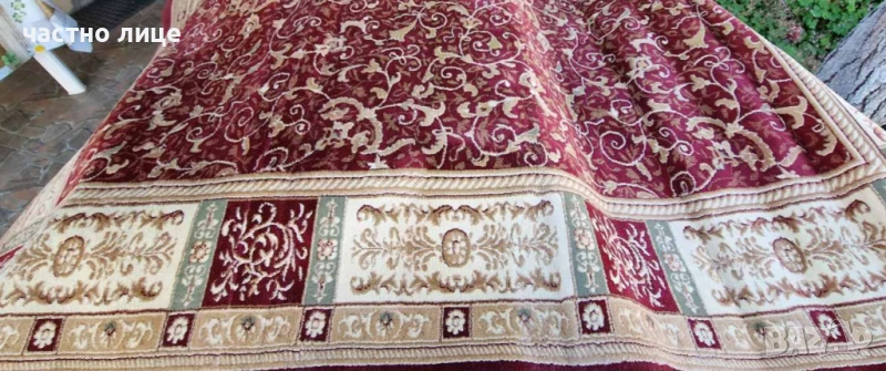 Голям български килим, тип персийски, снимка 1