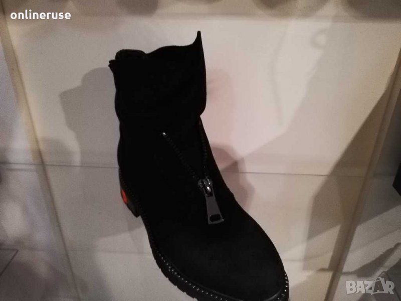 Дамски боти велур , снимка 1
