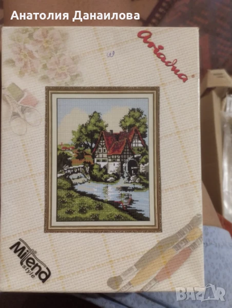 Продавам чисти схеми и комплект  гоблени, снимка 1