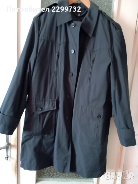 Мъжки шлифер № 52 с дебела сваляща се подплата, снимка 1