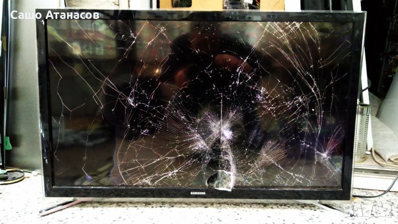 SAMSUNG UE32F4570SS със счупена матрица ,BN44-00604B ,BN41-01958A ,WIDT30Q ,13Y_32AN01S4LV0.1, снимка 1