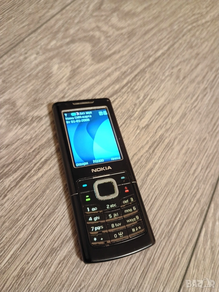 Nokia 6500c Classic Black БГ меню, снимка 1
