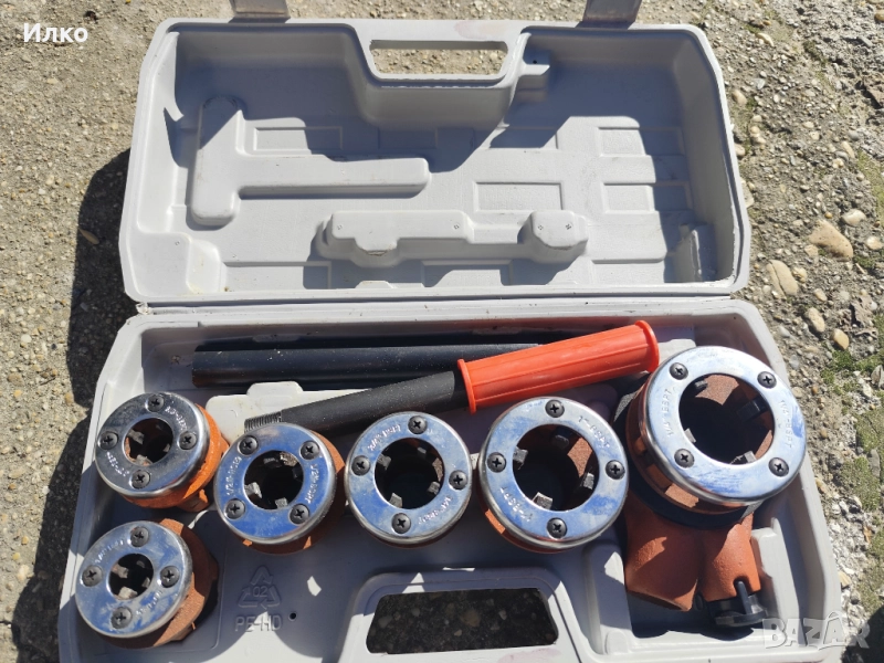 Комплект за нарязване на тръби мечици.., снимка 1