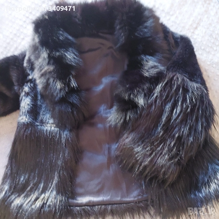 Палто от еко кожа, снимка 1