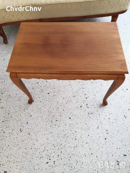 помощна дървена масичка/малка маса 70x45x52см, снимка 1