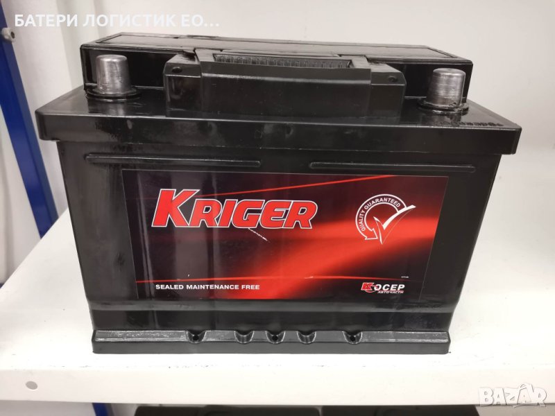 Акумулатор 60 ан - изключително запазен, перфектен вариант за бензинов автомобил!!!, снимка 1