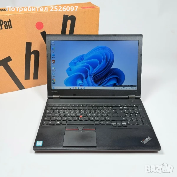 Lenovo ThinkPad L560/i3-6100U/256GB SSD, снимка 1