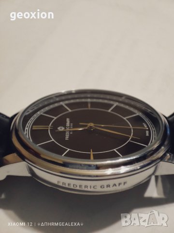 FREDERIC Graff "Macalou" black dial womens swiss quartz movt wrist watch, снимка 3 - Дамски - 40605785