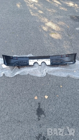 Спойлер / тунинг добавка за задна броня – R32 стил за Volkswagen Golf V (2004-2008), снимка 2 - Части - 51765140