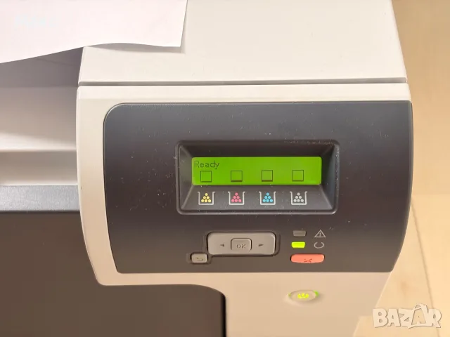 Перфектен HP Color LaserJet CP5225 A3 A4 цветен лазерен принтер с оригинални тонер касети , снимка 4 - Принтери, копири, скенери - 56191236
