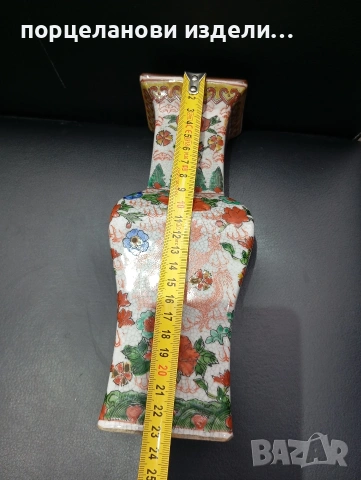 Китайска антична ваза, снимка 5 - Вази - 54102925