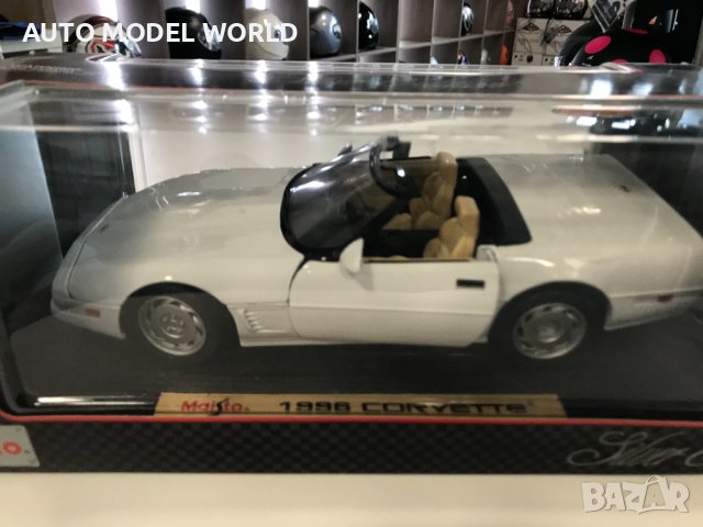 MAISTO метална колекционерска количка CHEVROLET CORVETTE 1997 1:18NEW, снимка 2 - Колекции - 39077226