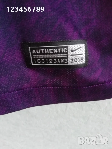 Manchester City De Bruyne Nike оригинална тениска фланелка Манчестър Сити Де Бройне third 2018 2019 , снимка 6 - Тениски - 52402724