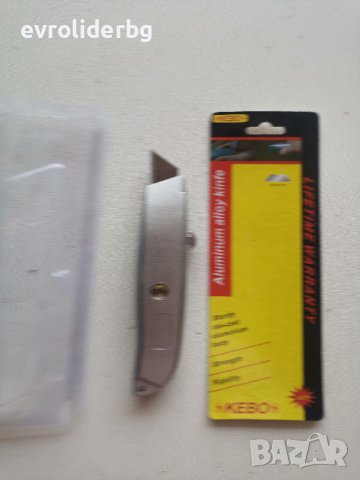 Нож за Гипсокартон АЛУМИНИЕВ на блистер , снимка 3 - Други - 37515163
