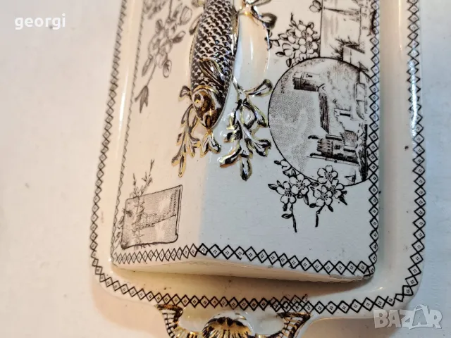 английски съд за масло    20/2, снимка 3 - Аксесоари за кухня - 49123119