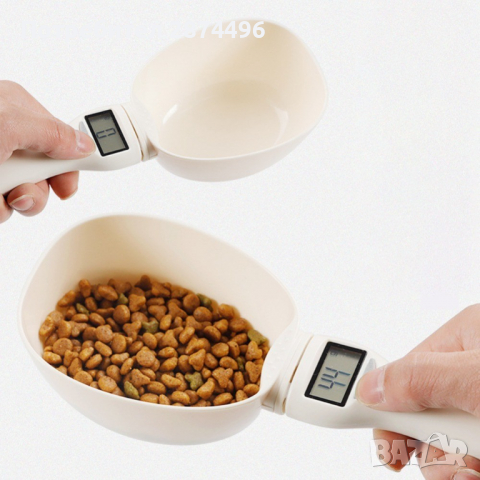 2739 Дигитална мерителна лъжица за кучешка и котешка храна, снимка 7 - Други стоки за животни - 36398364