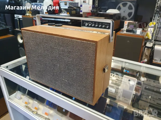 💽📻📀🎶 Грамофон RFT Ziphona Solid от 1973г. Има вграден усилвател и говорител. Работи без проблем,, снимка 16 - Грамофони - 49180710