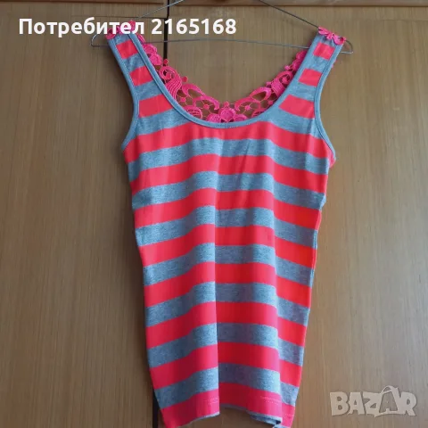 блузка с дантела на гърба, снимка 4 - Тениски - 56037340