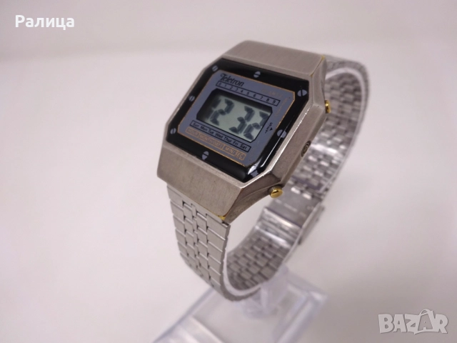 Електронен часовник Teletron от 80-те години, снимка 5 - Мъжки - 52582820