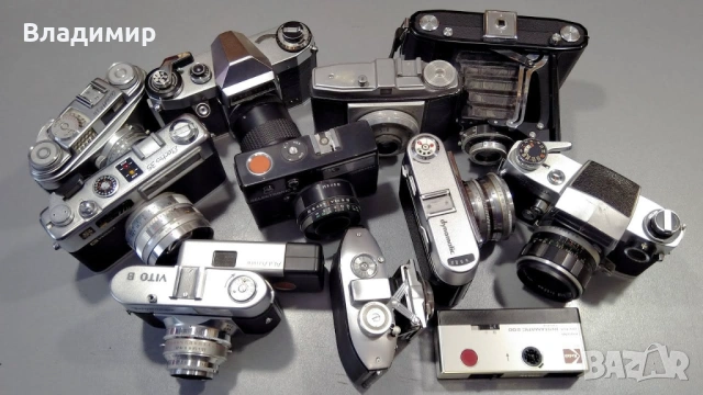 Продавам колекция от стари фотоапарати, снимка 3 - Колекции - 53191303
