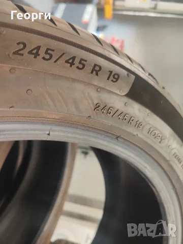 2бр. летни гуми 245/45/19 Michelin, снимка 6 - Гуми и джанти - 55831312