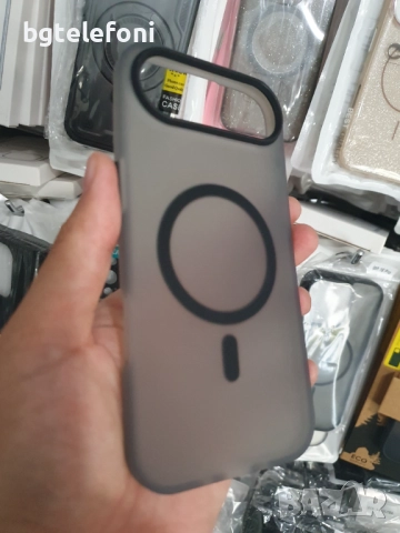 iPhone 17, Air ,17 Pro ,17 Pro Max  Magsafe Case Matt, снимка 12 - Калъфи, кейсове - 51726574