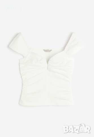 Чисто нова блуза с деколте, снимка 3 - Корсети, бюстиета, топове - 42100097