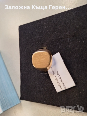 Мъжки златен пръстен 6,14гр., снимка 1