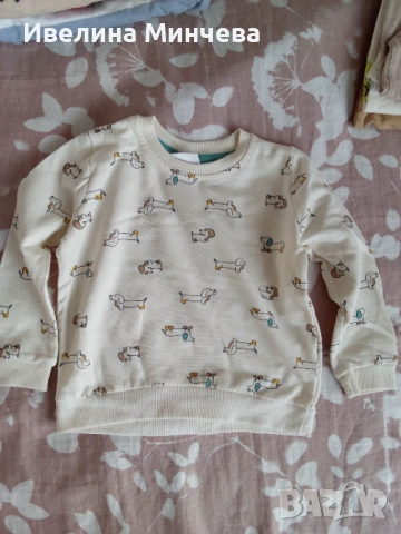 Пролетни дрехи,размер 86, снимка 6 - Бебешки блузки - 53882485