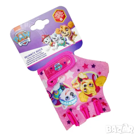 Розови детски вело ръкавици Paw Patrol, снимка 2 - Аксесоари и консумативи - 55866365