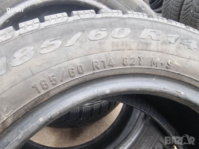 2бр зимни гуми 185/60/14 Pirelli V582, снимка 4 - Гуми и джанти - 40018275
