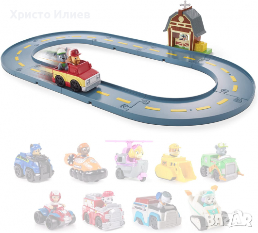 Paw Patrol Пес Патрул Писта Кола Спасителни Мисии Автомобил, снимка 5 - Коли, камиони, мотори, писти - 36497561