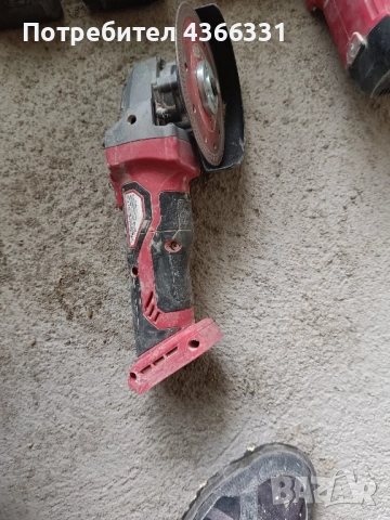 Акумулаторен ъглошлайф 