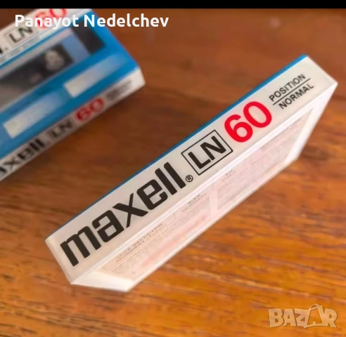 Аудио касета MAXELL LN - 60 , снимка 2 - Аудиосистеми - 54083533