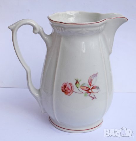 Стар български порцелан каничка латиера, снимка 2 - Сервизи - 38341447