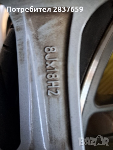 18 цола 5х114.3 ЕТ/40 J/8-, Гуми 255/55, снимка 9 - Гуми и джанти - 52927157