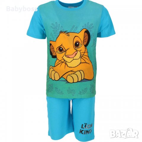 Лятна пижама за момче Цар Лъв, снимка 2 - Детски пижами - 39463698