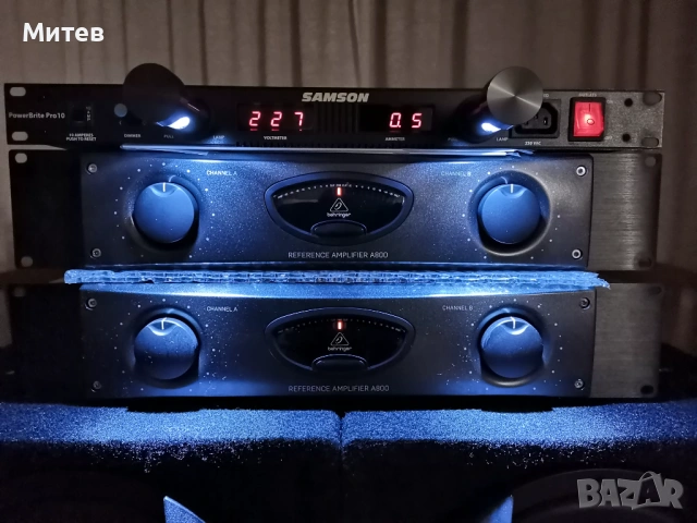 Усилватели Behringer A800 (два броя)