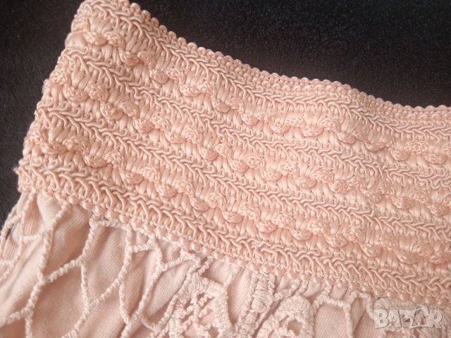 САМО 3 лв. Красива и нежна пола с платка тип дантела, снимка 4 - Поли - 44156352