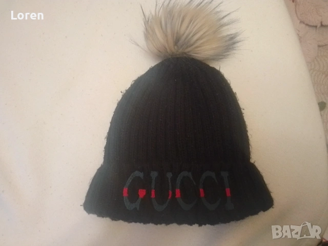 *Gucci*Зимна шапка , снимка 2 - Шапки - 53075737
