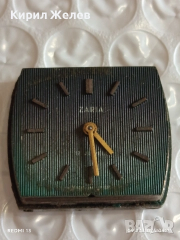 Лот 5 броя стари механизми с циферблат СССР,ГДР за части КОЛЕКЦИЯ 53129, снимка 4 - Антикварни и старинни предмети - 54142676