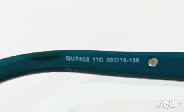 Слънчеви очила, сребристо и тюркоаз, снимка 4 - Слънчеви и диоптрични очила - 39312069