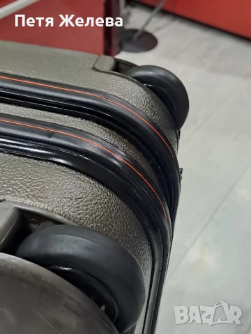 Френски твърд куфар DELSEY с  колела и шифър , снимка 11 - Куфари - 51261186