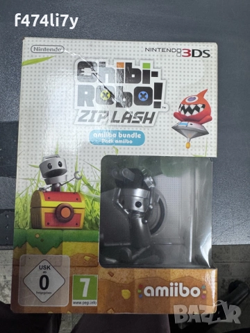 Nintendo Chibi-Robo! Zip Lash игра и amiibo комплект за Nintendo 3DS