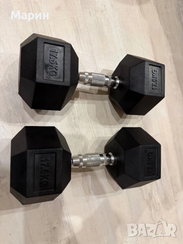 Хексагонални дъмбели