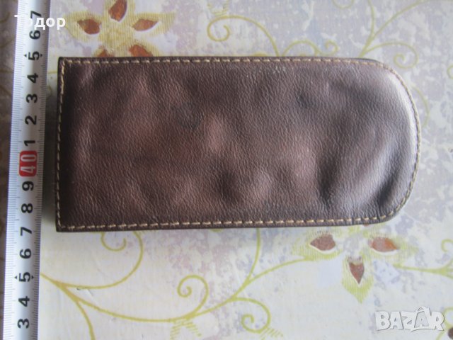 Кожен калъф за бръснач фризьорски  ножици ножица , снимка 2 - Фризьорски принадлежности - 31782013