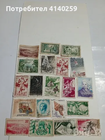 Монако марки 1899 г , снимка 1