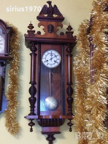 Юнгханс стар немски часовник височина 103 с, снимка 1 - Стенни часовници - 35290397
